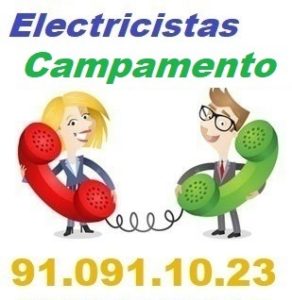 Telefono de la empresa electricistas Campamento